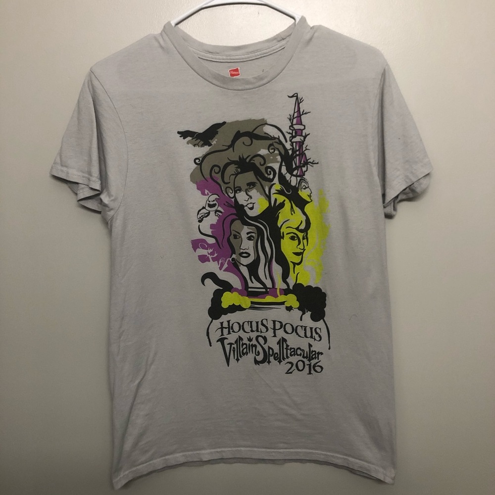 Disney hocus pocus villain spelltacular shirt gray